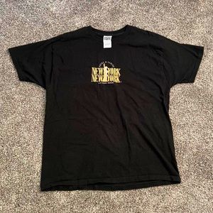 Golden New York Embroidered Tshirt